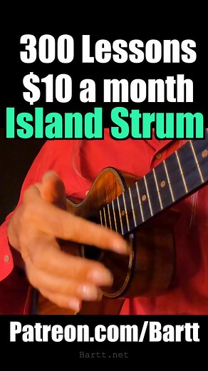 300 lessons for $10/month. Ya can’t beat THAT! https://patreon.com/bartt #ukulele #uke #lesson #tutorial #patreon #ukelele #bartt | Bartt Warburton