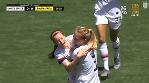 21K views · 976 reactions |  The Mewis! The Mewis! The Mewis! She's 6 feet and we love her!  Sam Mewis nets her 10th career goal and puts the #USWNT 1-0 up vs. South Africa | U.S. Soccer | Facebook