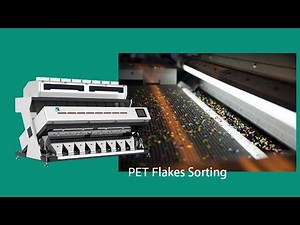 SG Plastic Flakes Sorting Machine/ Plastic Color Sorter