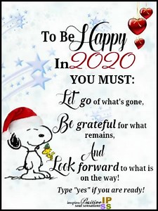 To Be Happy In 2020 | Inspire Positive Soul Sensations