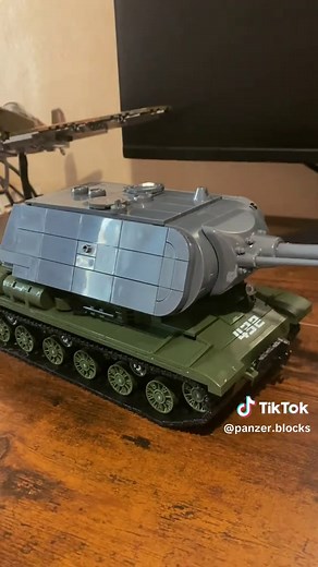 LEGO Maus Tank Turret Assembly Goes Wrong