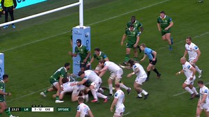 5.7K views · 374 reactions | Sam Simmonds gets Exeter Chiefs Official up and running with his first try of the night in our Premiership Rugby win over London Irish Rugby Club Full Highlights https://www.youtube.com/watch?v=-kKpAjNOHdo | Exeter Chiefs Official | Facebook