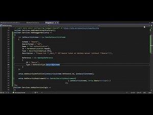 Enabling Authorization in Swagger tool in asp.net core