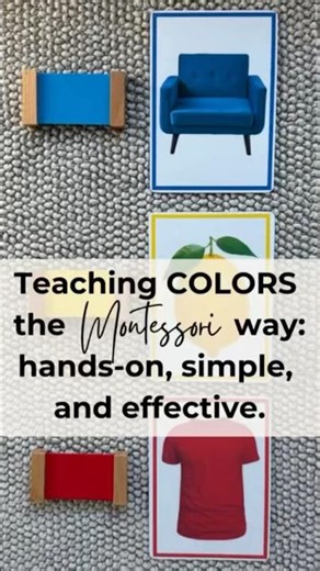 Teaching Colors the Montessori Way