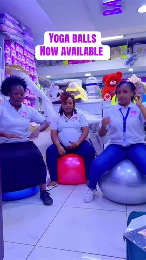 Yoga Balls Available 🤰⚽ Support your body during pregnancy with a yoga ball, also called a **birthing ball**. This large inflatable ball helps mothers sit comfortably and perform gentle exercises during pregnancy and labor. #fyppppppppppppppppppppppp #yoga #yogaball #stellysbabyshop
