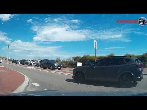 A Drive in real time Duncraig To Trigg Western Australia