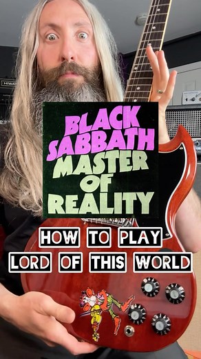 Does It Doom - Steve Reis on Instagram: "How to Play @blacksabbath Lord of this World 🦇✝️🐐 Full TAB available now on @patreon Gibson Iommi Monkey SG Special (C#-Std) @labellastrings Iommi 9-42 C# Standard Strings Walpurgis Vol2 Overdrive / Preamp Carvin FET 401 Power Amp #blacksabbath #tonyiommi #gibsonsg #doesitdoom"