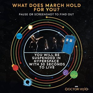 73K views · 566 reactions | March looks set to be a thrilling month. Find out what's in store for you! | Doctor Who | Facebook