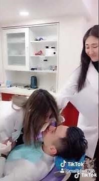 Wow what a kissing patients hug and kiss the doctor