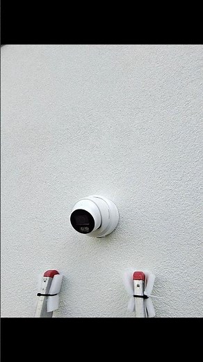 📹 Installation of a Hikvision 8MP IP Turret Camera (2.8mm lens)