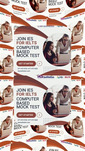 Mock Computer-Based IELTS Exam Practice the real exam environment and improve your performance before the actual IELTS test. Build your confidence with our computer-based practice sessions at IES Institution. 📞 Call us today to book your mock exam! #IELTSMockTest #ComputerBasedIELTS #IELTSPractice #IELTSPreparation #IELTSClass