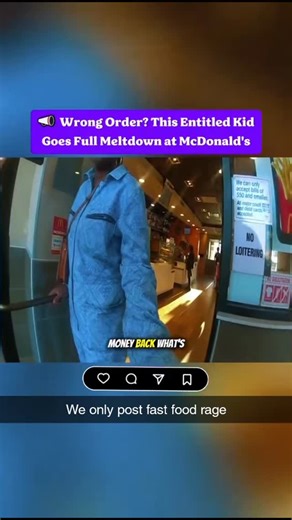 Fast Food Freakouts on Instagram: "Imagine if there was a page dedicated to fast food freakouts... Music by: @therealjimmyfm - ALOFOQUE #fastfood #publicfreakout #angrycustomer #meltdown #viral"