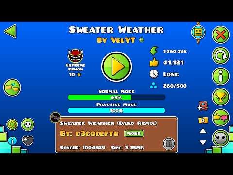 🔴SWEATER WEATHER 73% Y SLAUGHTERHOUSE 43%