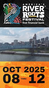 America's River Roots is the largest collection of riverboats in the country taking place October 8-12 on the Cincinnati and Newport riverfronts. Join us to enjoy the beauty of nine riverboats from seven cities, plus experience four free music stages, bourbon tastings, beer tastings and dozens of food trucks and restaurants. Come experience the culture of our vibrant river city and celebrate America's 250th. Tickets are now on sale, plan your journey today! | America's River Roots