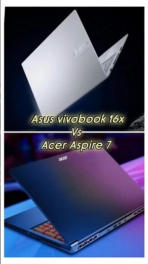 Acer Aspire 7 vs Asus Vivobook 16x Gaming LAPTOP - Which is Better ?