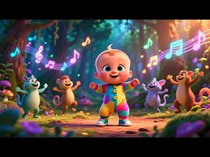 Learns Forest Song 🌳🎵 | Kids Nature & Animals Song | Fun Learning for Children