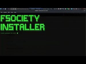 Fsociety Hacking Tools Pack install on Kali Linux 🙂 || fsociety