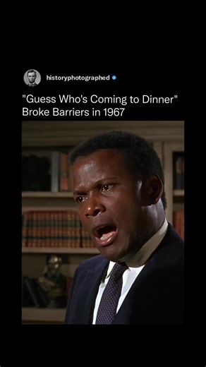 Released just six months after interracial marriage was legalized nationwide, Guess Who’s Coming to Dinner was one of the first mainstream films to portray an interracial couple in a positive light. Starring Sidney Poitier, Katharine Hepburn, and Spencer Tracy, the film was shot while anti-miscegenation laws were still in place in 17 U.S. states. Its powerful message, released just after the Supreme Court’s Loving v. Virginia ruling, helped shift public opinion and remains a landmark in civil ri