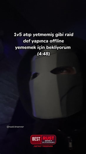 uyumak yok ☠️ #rust #rusttürkiye #rustclips #survivalgame