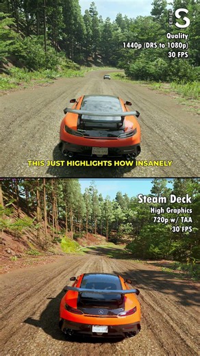 Forza Horizon 6 Looks THIS GOOD on Xbox Series S?! Comparison to Steam Deck