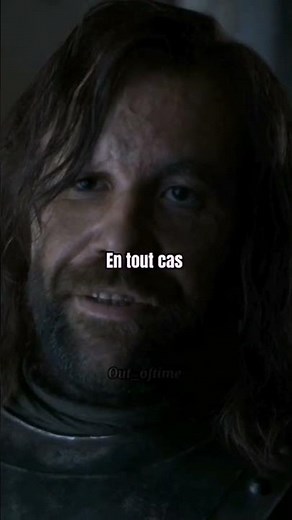"you're a talker listening to talkers makes me thirsty" The Hound