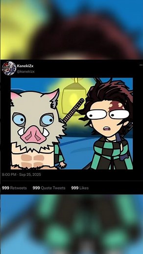 Inosuke❌Peppa pig |Demon slayer|