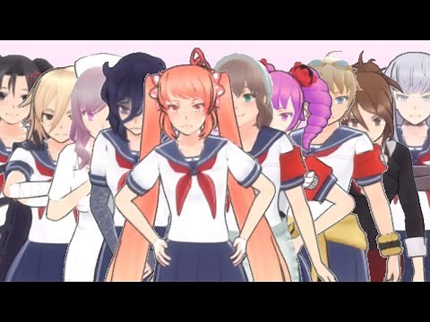 Playing as the Rivals in Yandere Simulator (UPDATED)