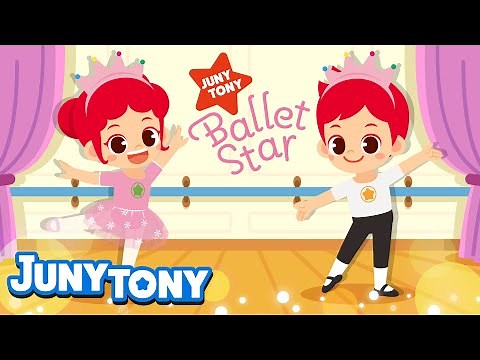 JunyTony Ballet Star Theme Song | 🩰⭐Join us, JunyTony ballet class | Ballet Song for Kids | JunyTony
