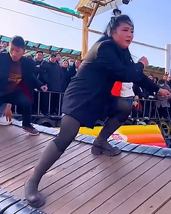 33M views · 10K reactions | A swinging bridge champion! 磊 | Simple Life | Facebook