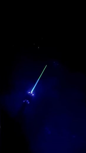 Full Auto Airsoft Gun With Tracer at Night