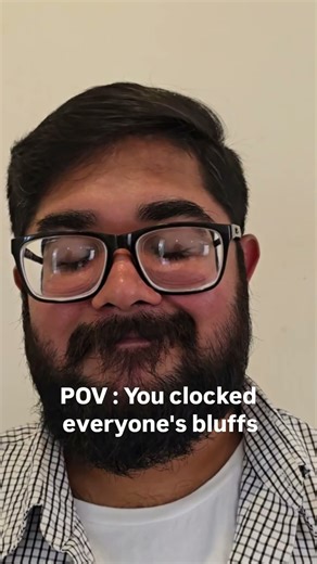 POV : When you clocked everyone's lies