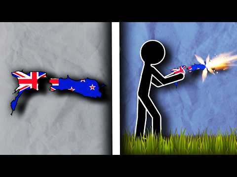 Top Countries That Look Like Guns 🔫