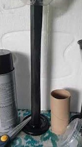 "Create a Stunning DIY Lamp Post Using Recycled Materials!"