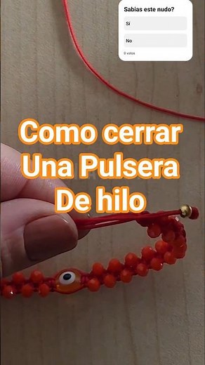Truco para cerrar tus Pulseras fácil y rápido ✅️✨️❤️ #hacks #macrame #bisuteria #trucos