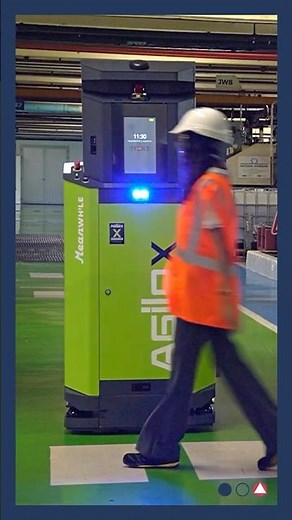 Démonstration AGILOX OFL par Meanwhile #robot #innovation