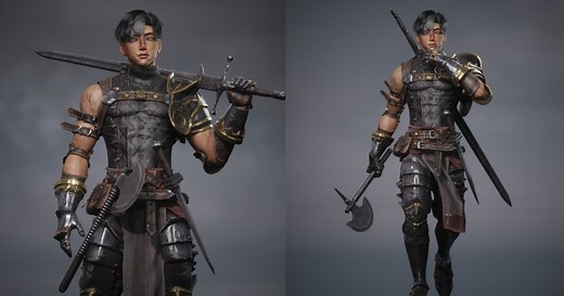 Medieval Gladiator Warrior Character | Characters | Unity Asset Store
