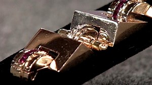 Appraisal: Gold, Diamond & Ruby Bracelet, ca. 1945 | Antiques Roadshow