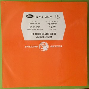 The George Shearing Quintet , with Dakota Staton - In The Night