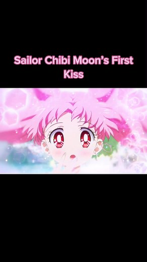 Sailor Chibi Moon's First Kiss in Sailor Moon Eternal