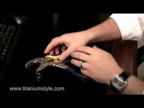 Emergency removal of a Tungsten Carbide Ring | titaniumstyle.com