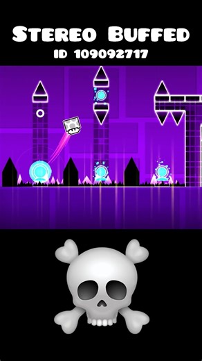 Beating STEREO BUFFED in Geometry Dash #shorts #geometrydash