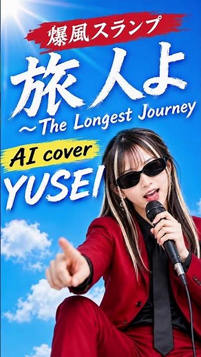 爆風スランプ - 旅人よ ～The Longest Journey～｜AI Cover by YUSEI