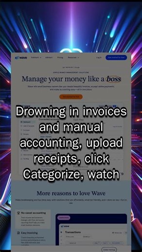 "Wave Accounting: Free Invoicing & Automated Bookkeeping"