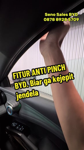 Biar Ga Kejepit Kaca Jendela, Test Fitur Anti Pinch BYD Atto 3 #bydatto3 #fyppppppppppppppppppppppp #viral #salesmobil #jaksel