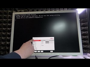 How To Set Up Contrast Level On Fujitsu Monitor