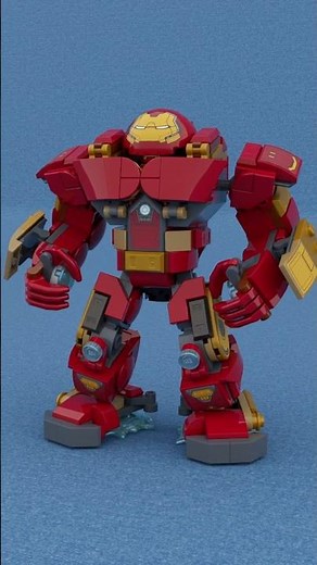 LEGO Hulkbuster from Set 76343 Satisfying Speed Build #lego #legomarvelsuperhero