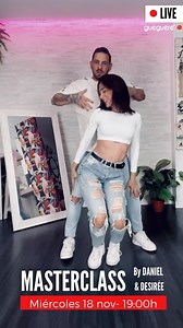 ¿Quieres aprender a bailar #bachatasensual con nosotros? 👉 https://live.gueguere.com/clase-particular/LIVE-CLASSES-DANIEL-Y-DESIREE Este MIÉRCOLES 18 de NOVIEMBRE hacemos una NUEVA FIGURA para todos los que quieran asistir 👀 1. Aprende ✏️ 2. Disfruta 🥳 3. Desconecta de tu rutina! 😎 Ven a nuestra clase: https://live.gueguere.com/clase-particular/LIVE-CLASSES-DANIEL-Y-DESIREE Os queremos familia! | Daniel y Desirée