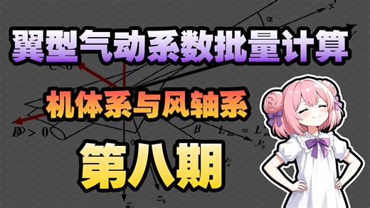 【第八期】机体系与风轴系 来流参数化——从翼型开始的CFD star-ccm 教程