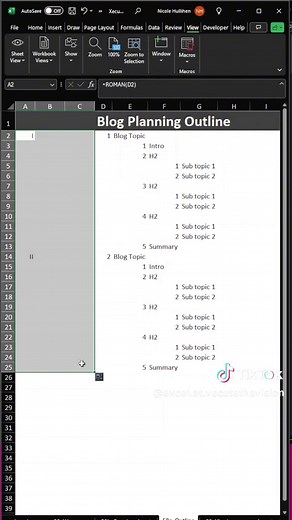 Paste special in Excel to skip the blanks. This prevents you from overriding existing data when you do something like convert numbers to roman numerals. #tutorial #excel #exceltricks #exceltips #exceltutorial #learnwithtiktok