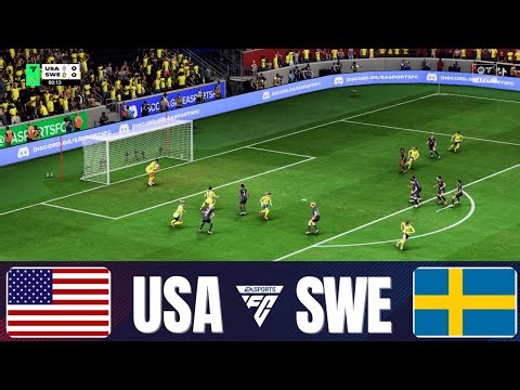 FC 26 - USWNT vs. Sweden W - International Friendly - PS5 Gameplay [4K]